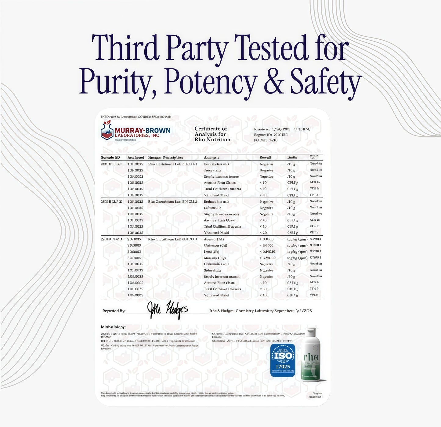 Rho Nutrition Liposomal Glutathione -Ultra High Absorption LiquidGlutathione Supplement-SupportsNatural Detoxification, lmmune System,Skin Health, Mental Clarity & OverallWell-Being